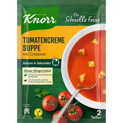 Knorr Schnelle Feine Tomatencremesuppe