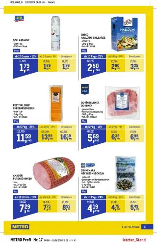 METRO Flugblatt - Profi von 6. August bis 19. August 2026 - Flugblätt seite  5