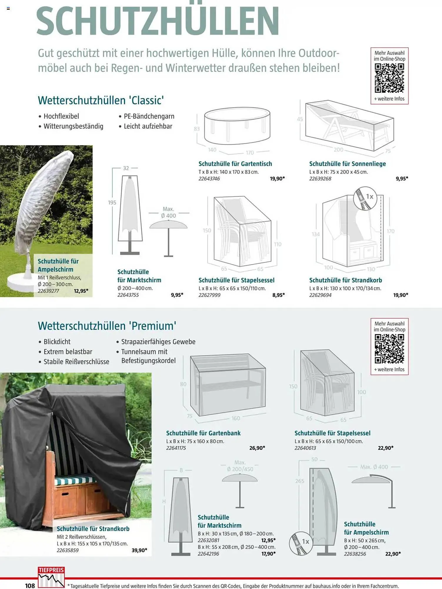 Bauhaus Flugblatt von 4. März bis 4. Jänner 2026 - Flugblätt seite  108