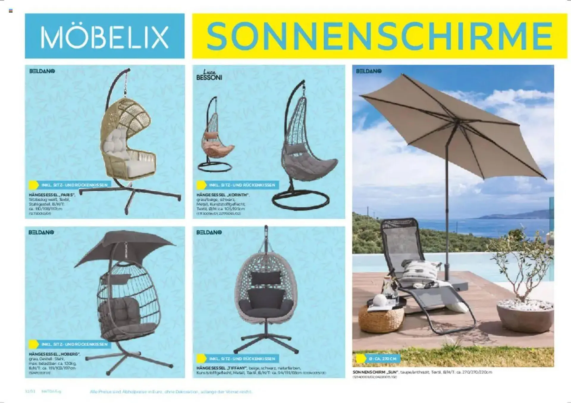 Möbelix Flugblatt von 10. März bis 25. Dezember 2025 - Flugblätt seite  32