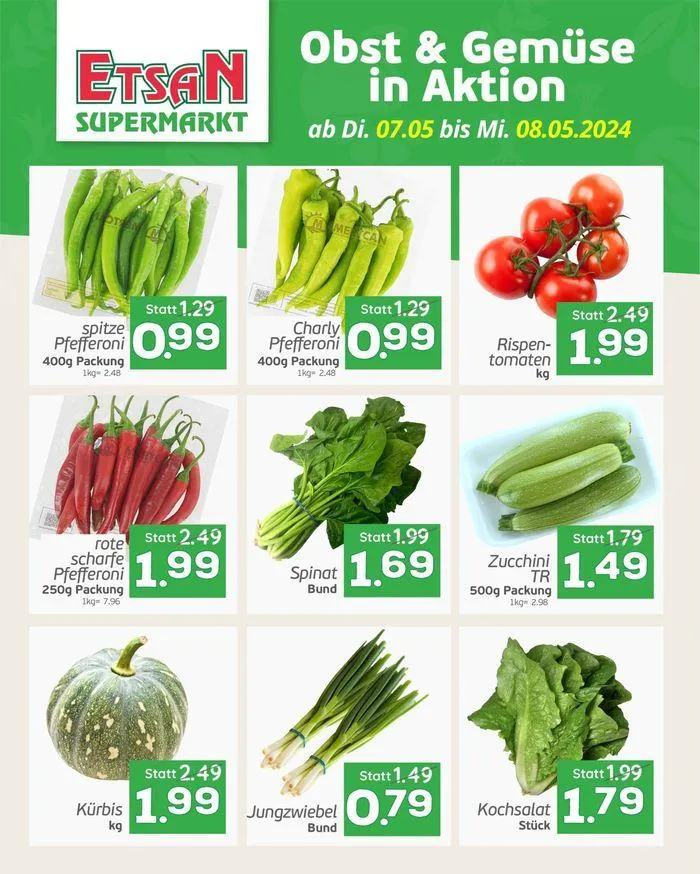 ETSAN Aktuelle Angebote von 9. Mai bis 23. Mai 2024 - Flugblätt seite 6