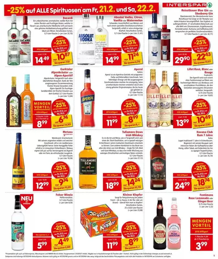 Interspar flugblatt von 19. Februar bis 5. März 2025 - Flugblätt seite 5