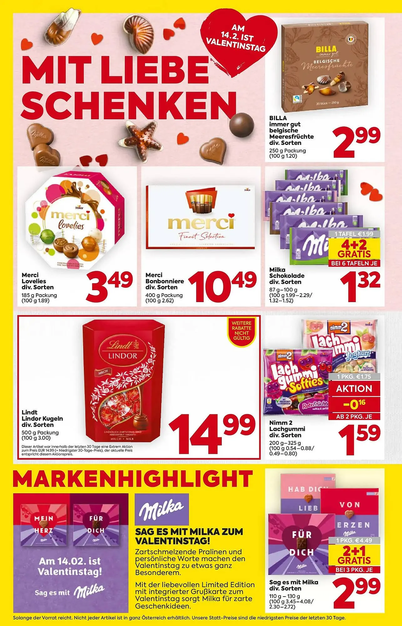 Billa Flugblatt von 5. Februar bis 11. Februar 2026 - Flugblätt seite  10