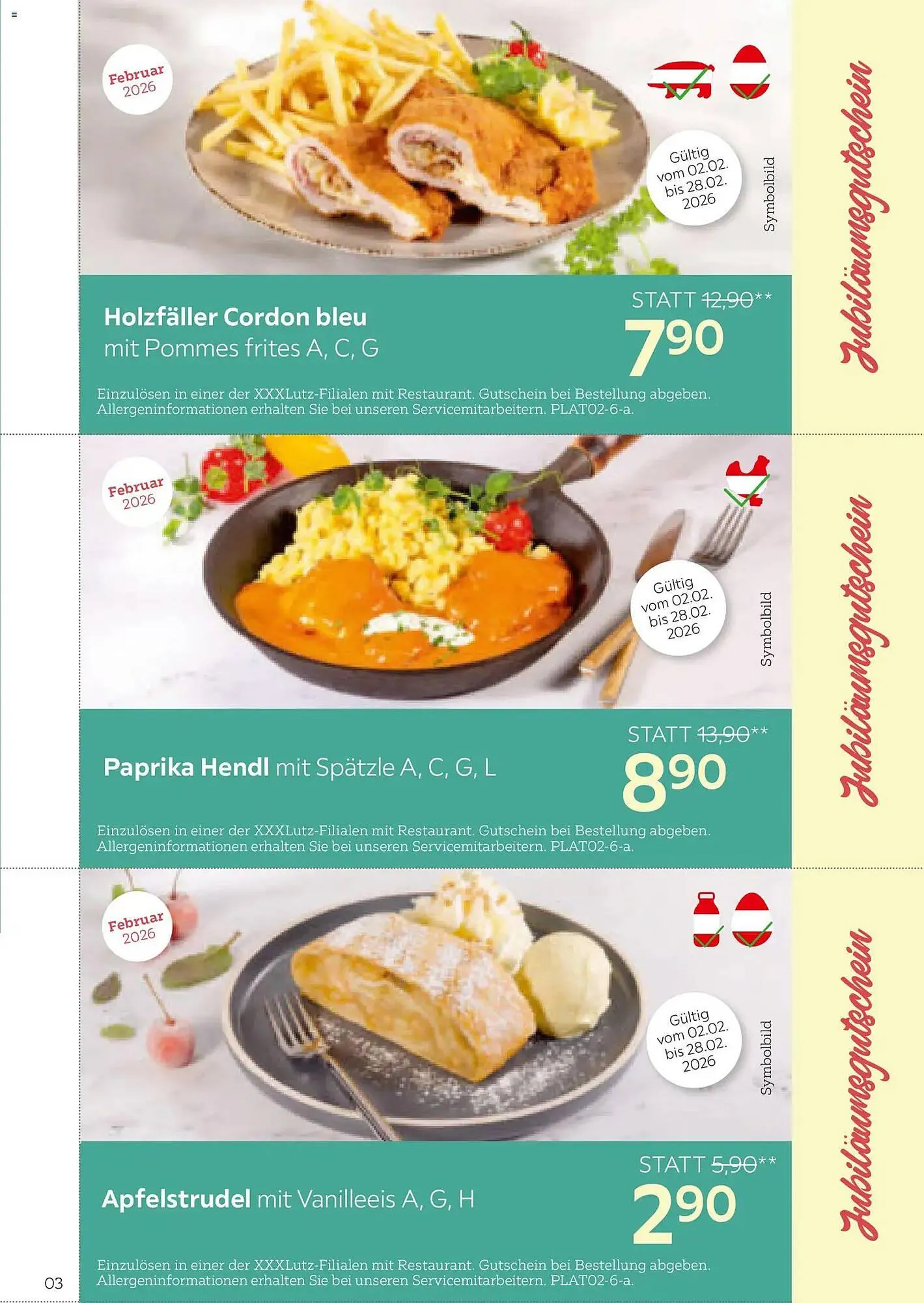 XXXLutz Prospekt von 28. Jänner bis 31. Juli 2026 - Flugblätt seite  3