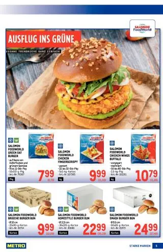 METRO Flugblatt Food von 23. Juli bis 5. August 2026 - Flugblätt seite  5