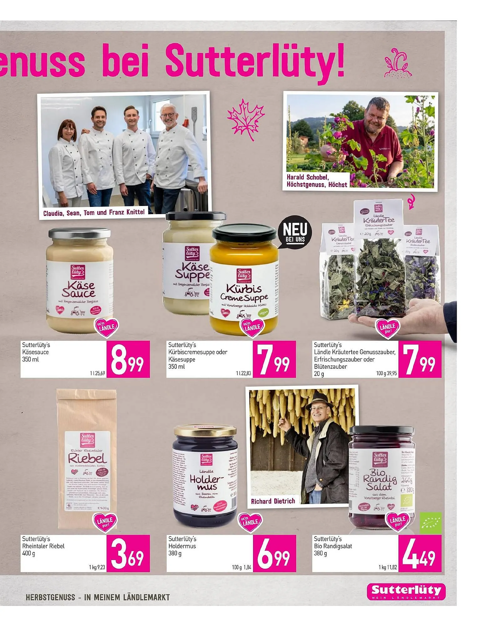 Sutterlüty Flugblatt von 28. September bis 4. Oktober 2023 - Flugblätt seite 11