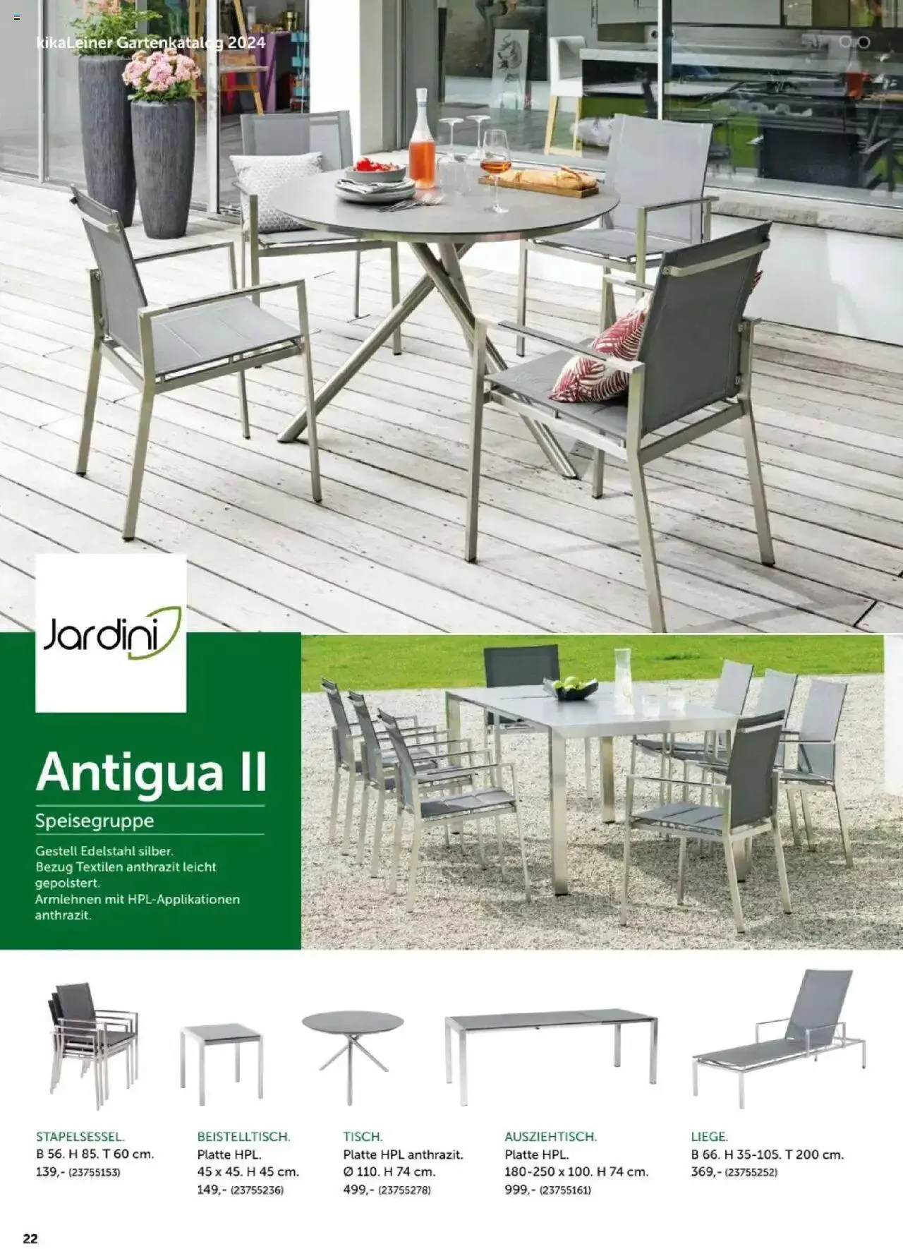 Leiner Garten Katalog 2024 von 4. März bis 30. September 2024 - Flugblätt seite  22