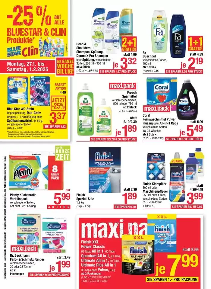 Große Auswahl an Angeboten von 24. Jänner bis 7. Februar 2025 - Flugblätt seite 14