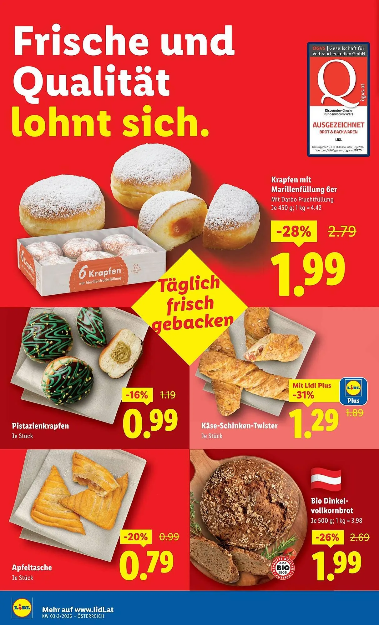 Lidl Flugblatt von 15. Jänner bis 22. Jänner 2026 - Flugblätt seite 8