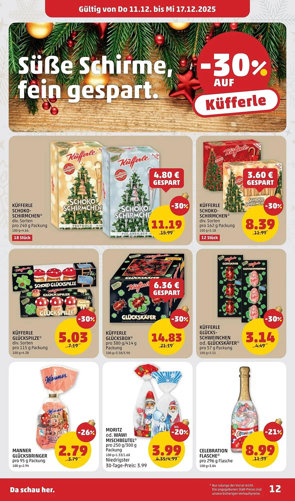 PENNY Flugblatt von 11. Dezember bis 17. Dezember 2025 - Flugblätt seite  12