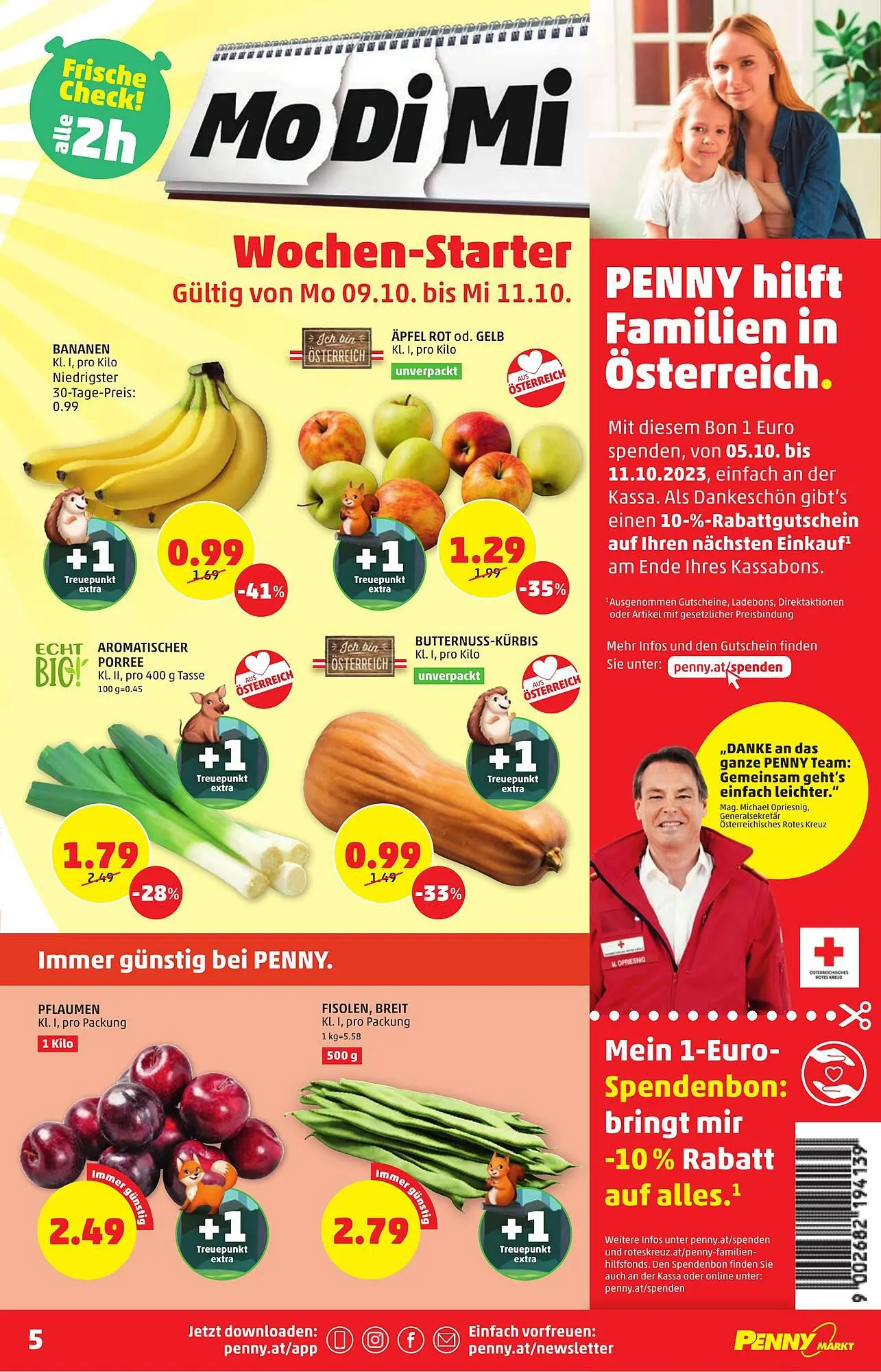 PENNY Flugblatt von 5. Oktober bis 11. Oktober 2023 - Flugblätt seite 5