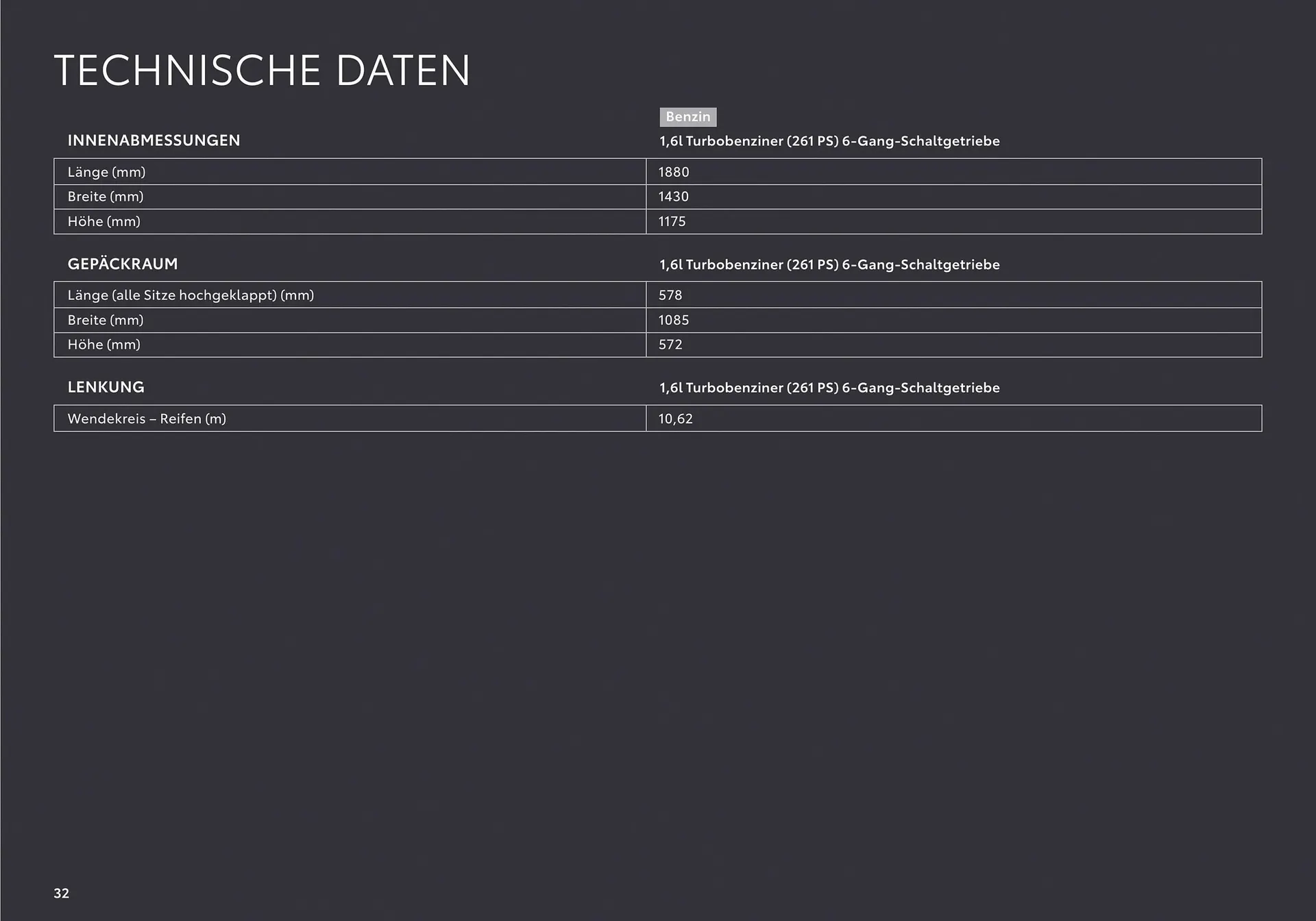 Toyota GR Yaris Flugblatt von 11. Juli bis 10. Jänner 2025 - Flugblätt seite 32