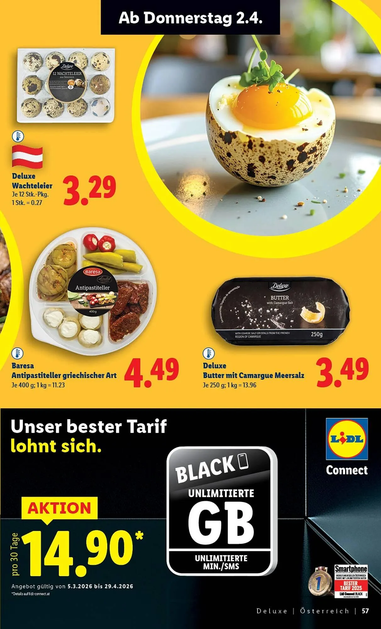 Lidl Flugblatt von 1. März bis 5. April 2026 - Flugblätt seite 57