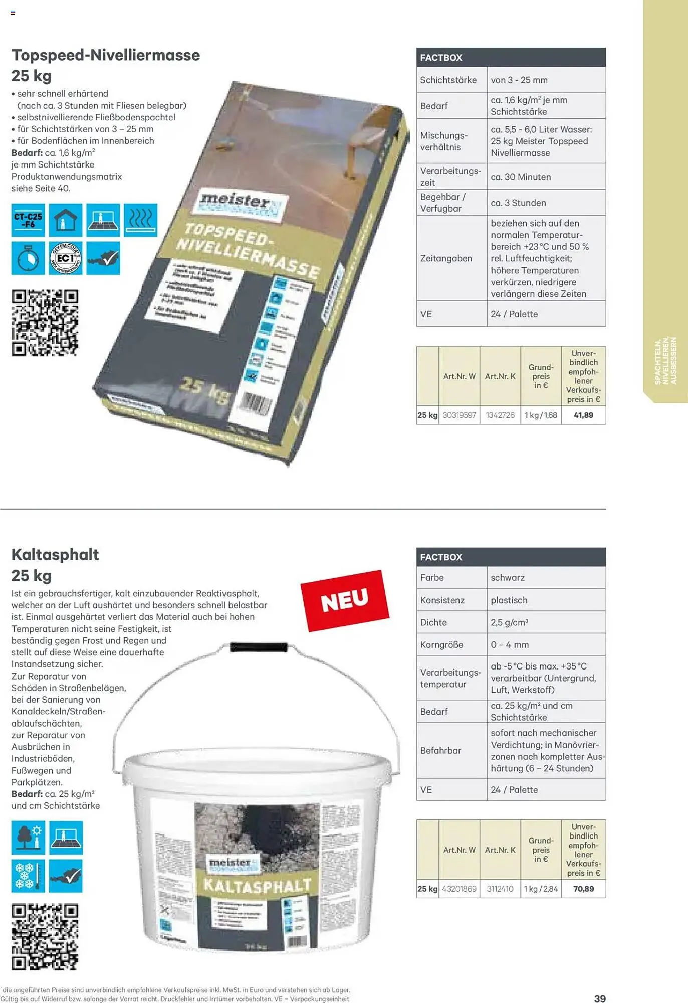 Lagerhaus Flugblatt von 8. Jänner bis 31. Dezember 2025 - Flugblätt seite 39