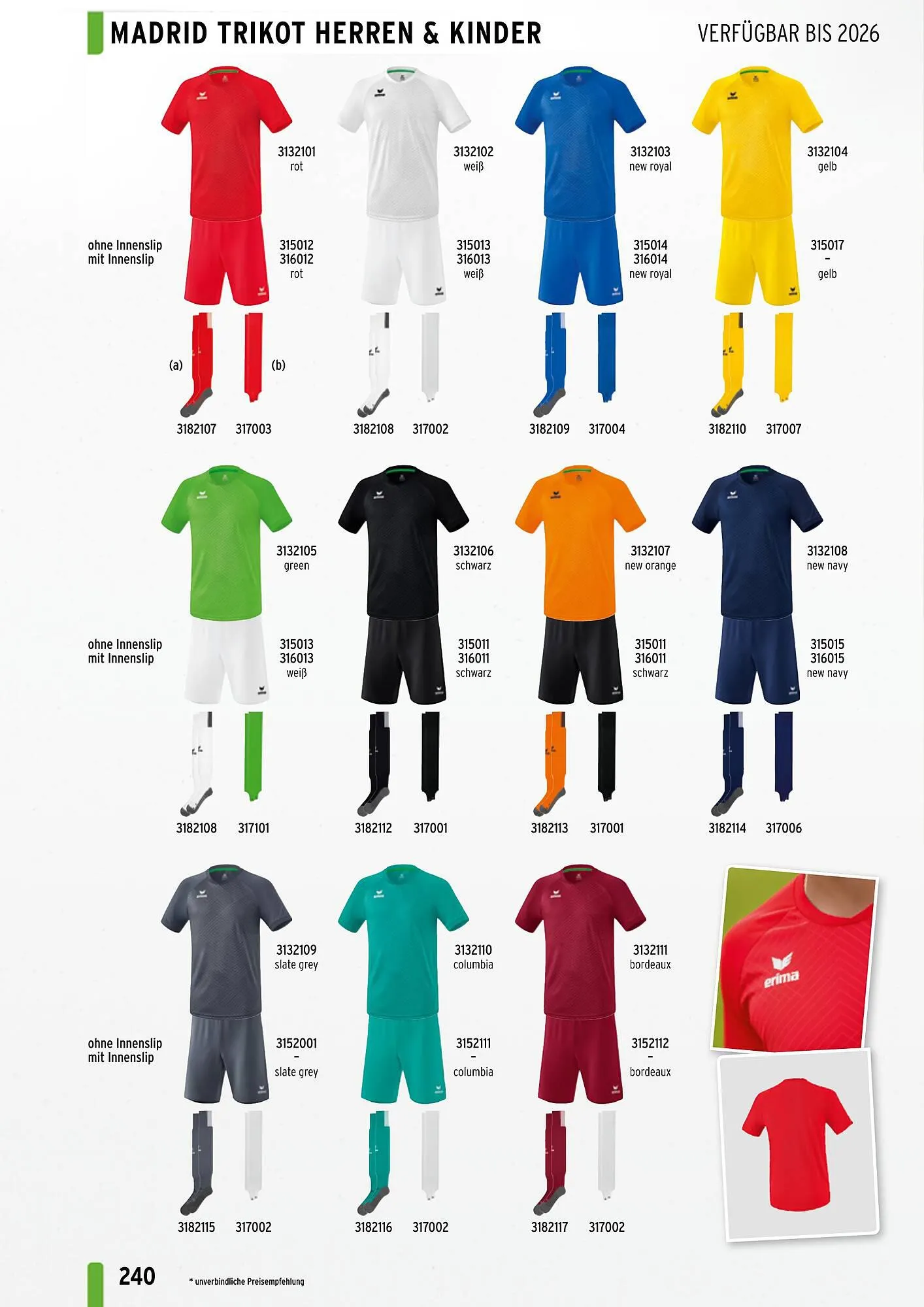 ERIMA Flugblatt von 2. Jänner bis 31. Dezember 2024 - Flugblätt seite 240