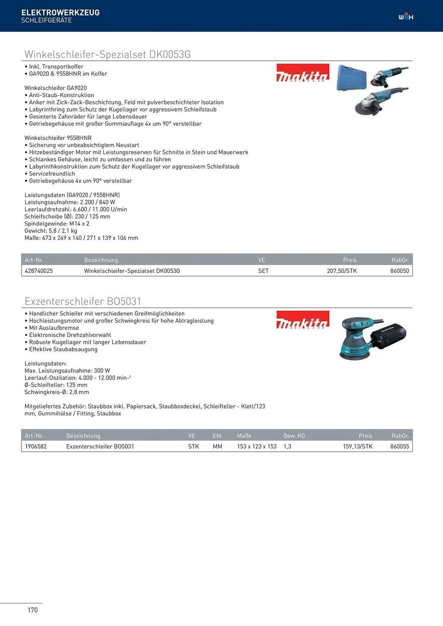 Würth Flugblatt von 22. Februar bis 31. Dezember 2024 - Flugblätt seite 170