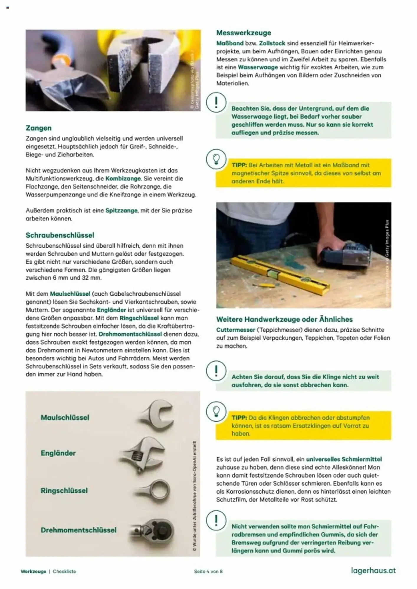 Lagerhaus Flugblatt von 6. August bis 31. Dezember 2025 - Flugblätt seite  4