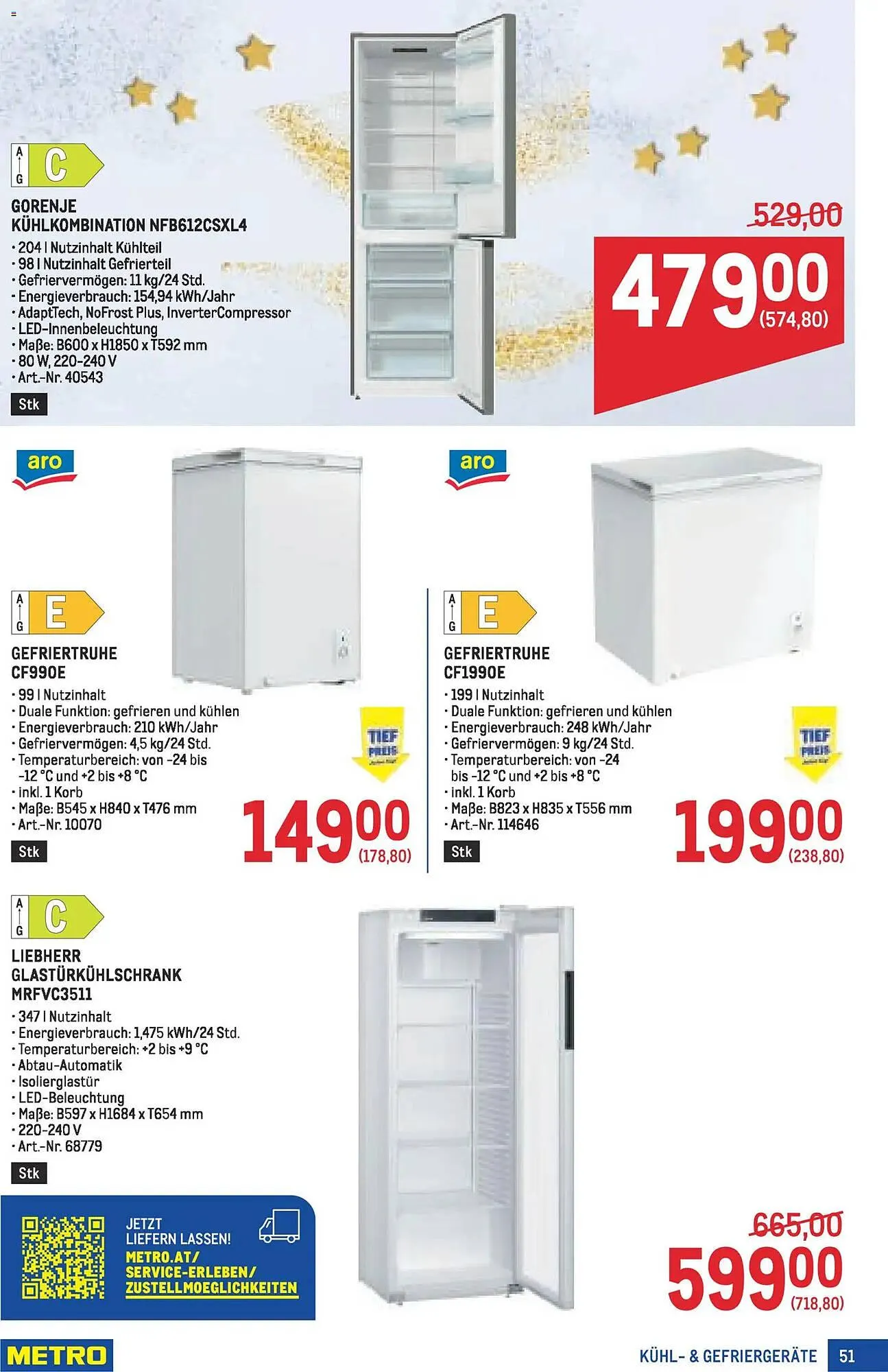 Metro Flugblatt von 27. November bis 10. Dezember 2025 - Flugblätt seite  51