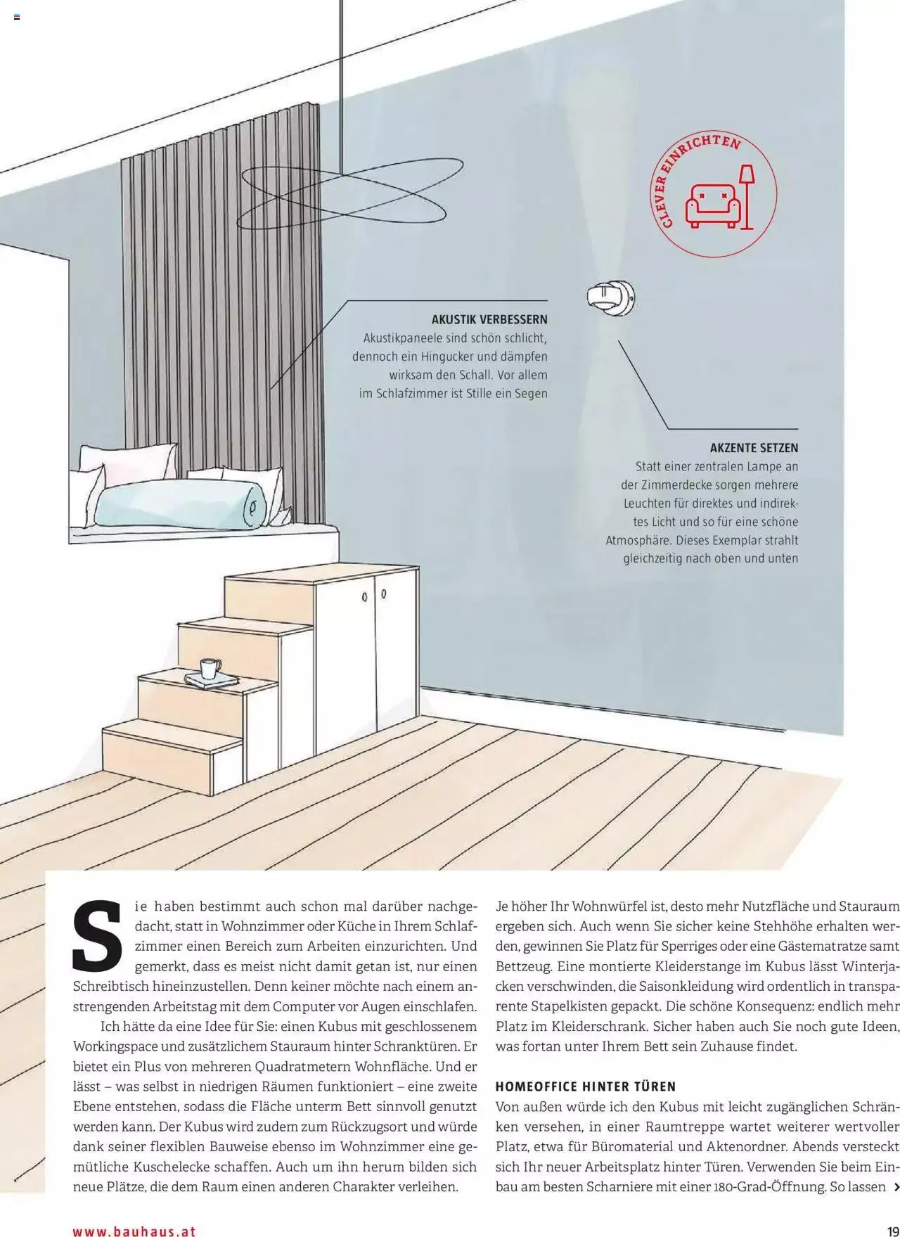 Bauhaus passt! Magazin von 24. Jänner bis 31. Dezember 2023 - Flugblätt seite 19