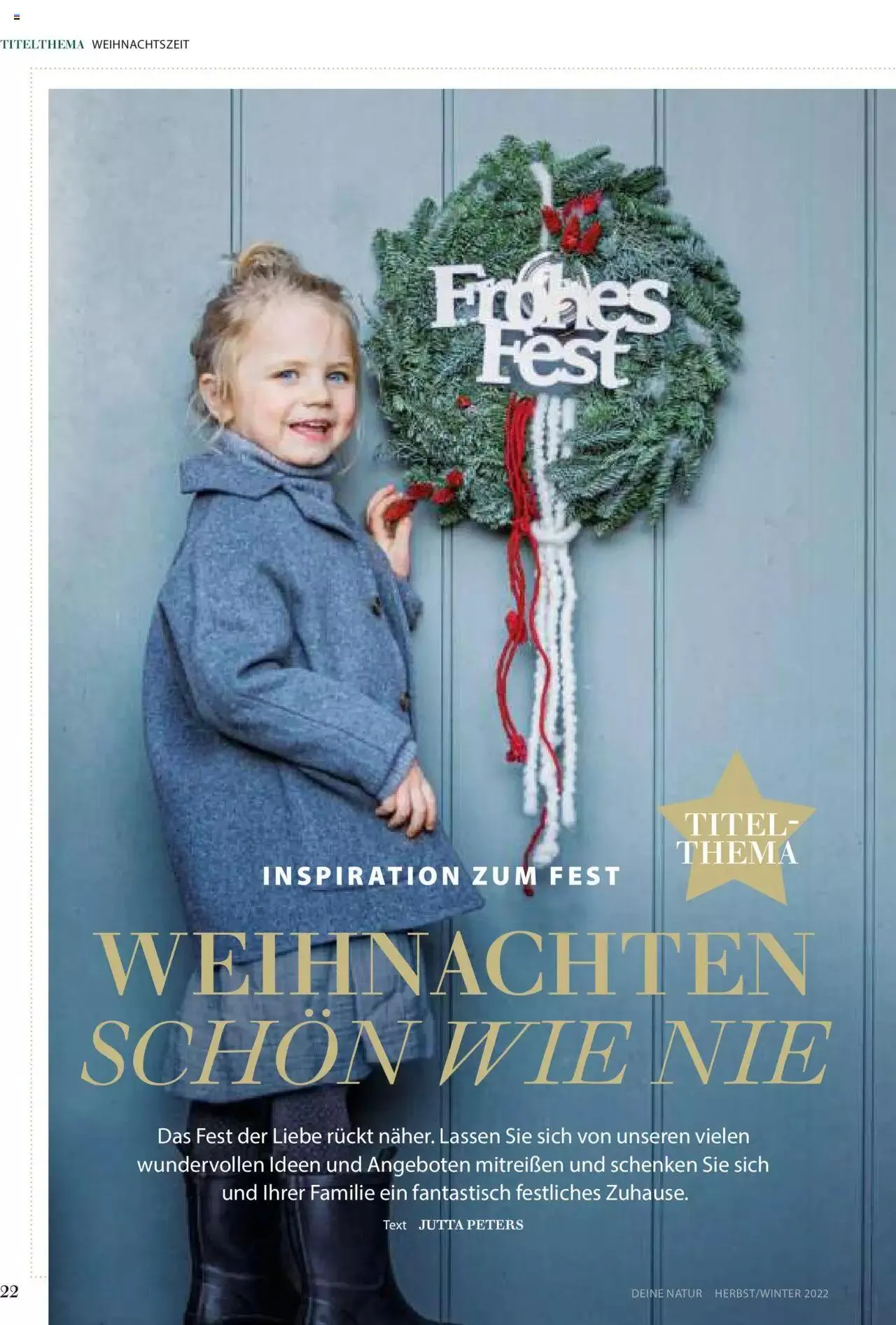 Dehner Flugblatt von 10. Oktober bis 31. Dezember 2023 - Flugblätt seite 22