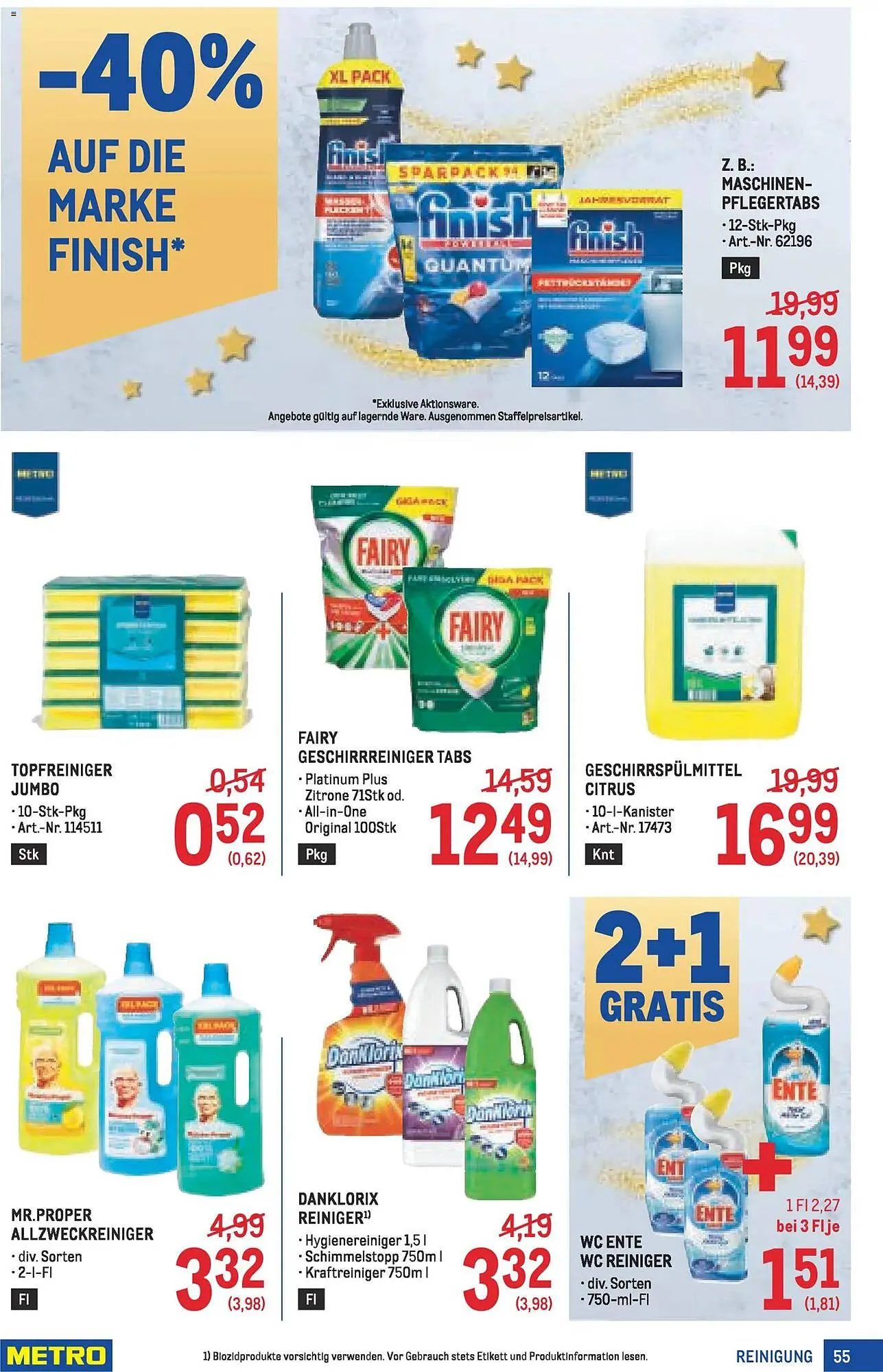 Metro Flugblatt von 13. November bis 26. November 2025 - Flugblätt seite  55