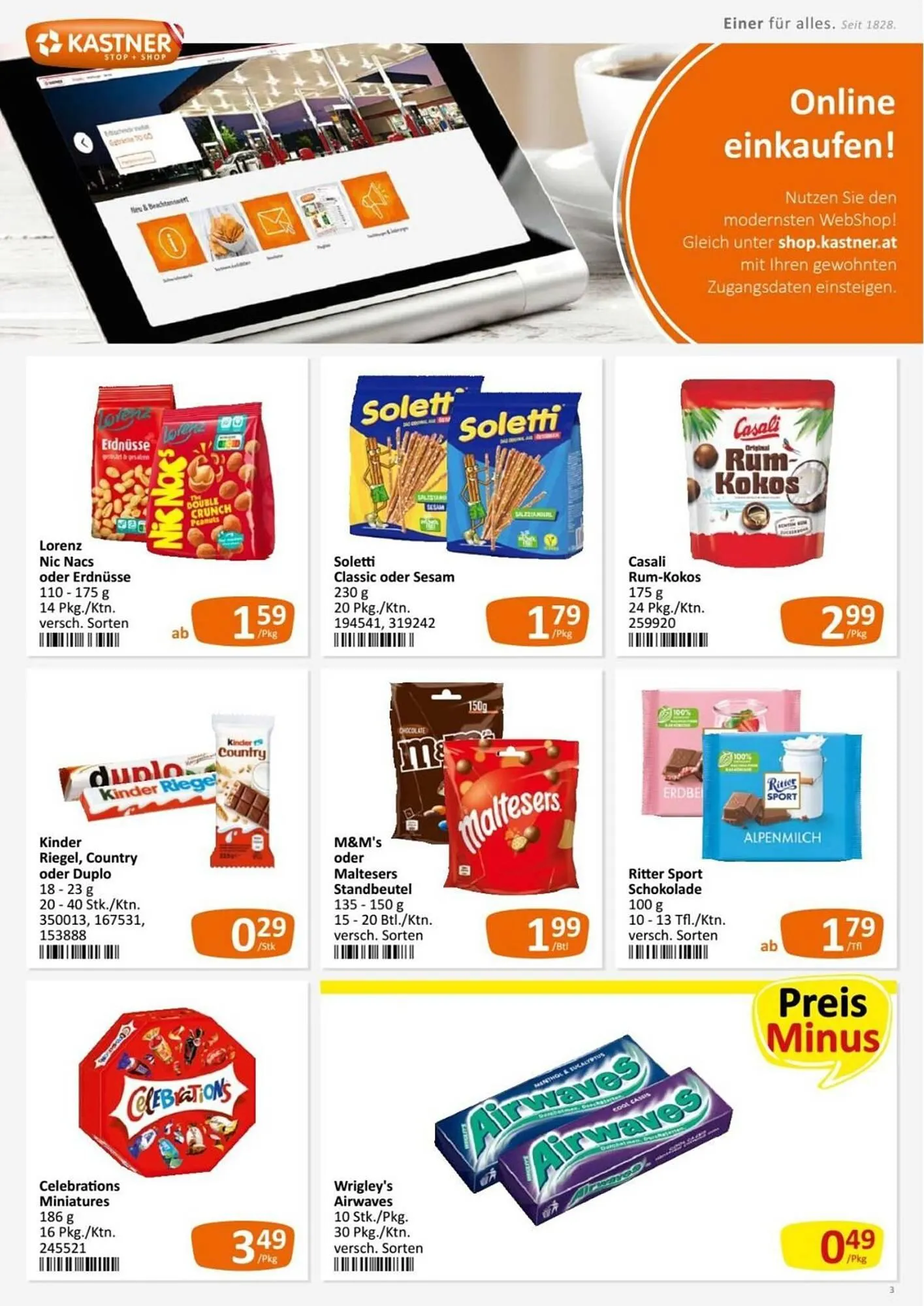 Kastner Flugblatt von 26. Jänner bis 6. Februar 2026 - Flugblätt seite  3