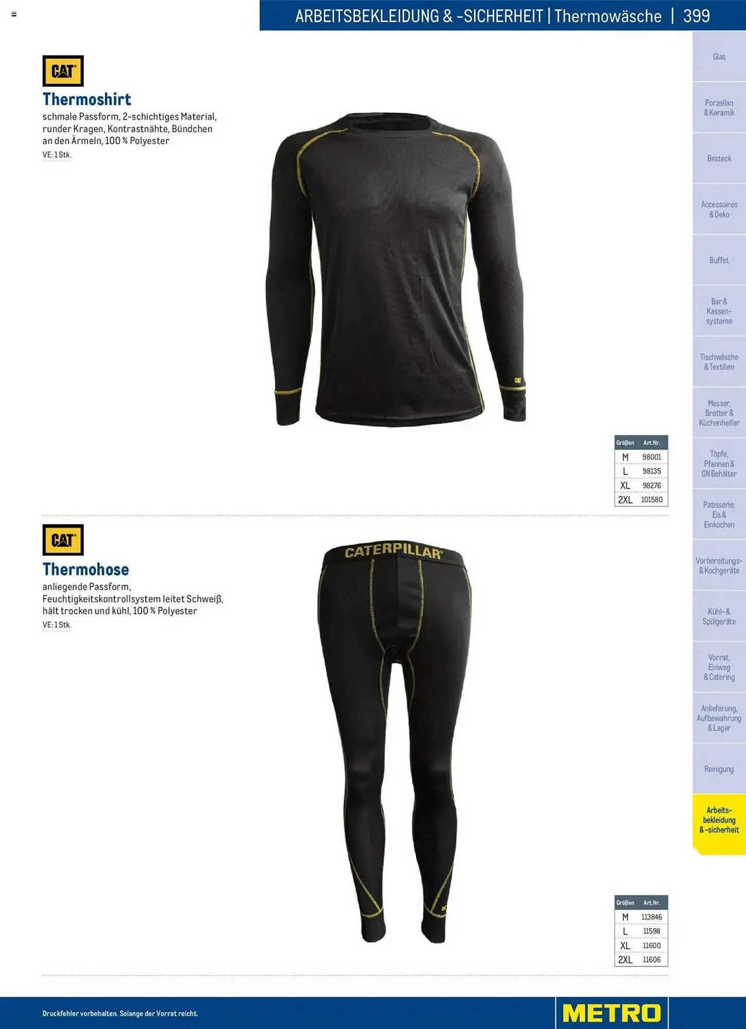 Metro Flugblatt von 2. Dezember bis 31. Dezember 2025 - Flugblätt seite  399