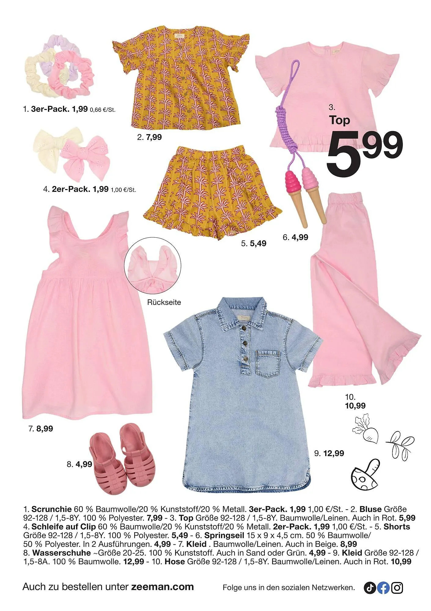 Zeeman Prospekt von 21. März bis 3. April 2026 - Flugblätt seite  16