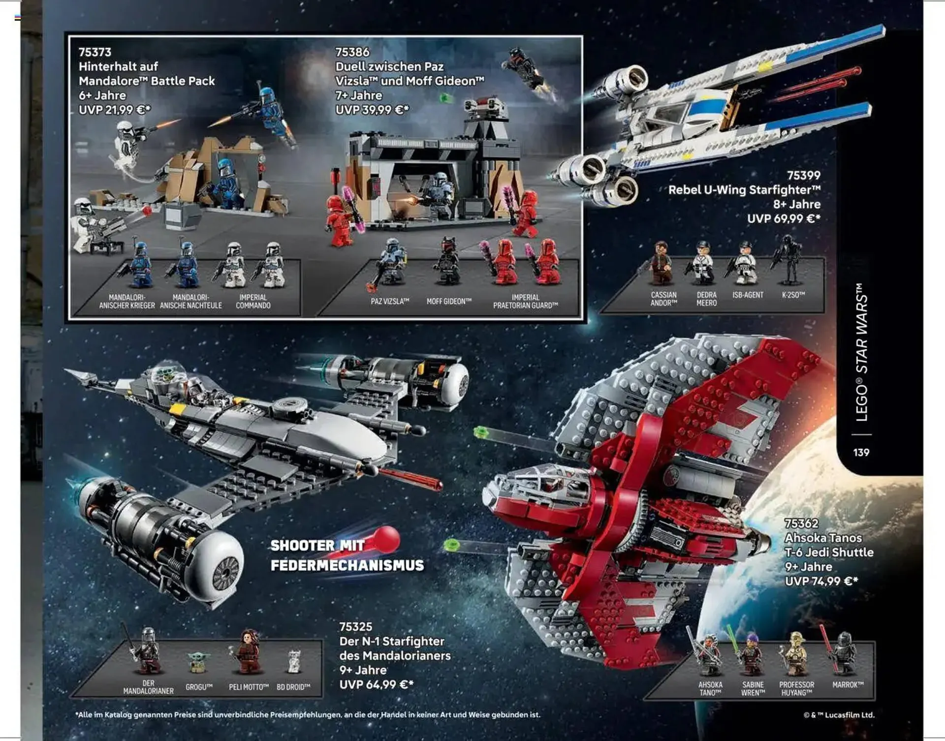 Lego Flugblatt von 1. September bis 31. Dezember 2025 - Flugblätt seite  139