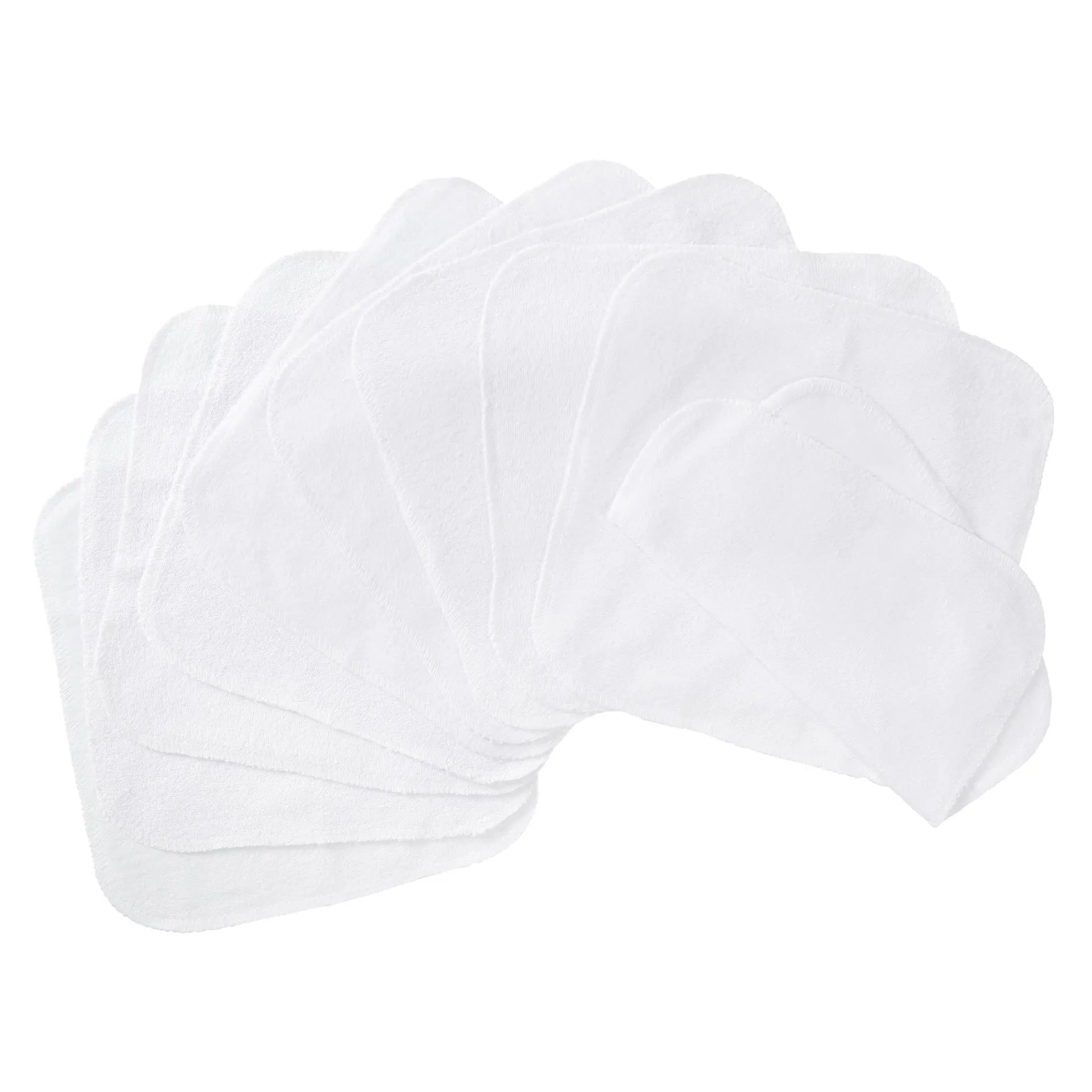 Waschtücher Uni Weiß