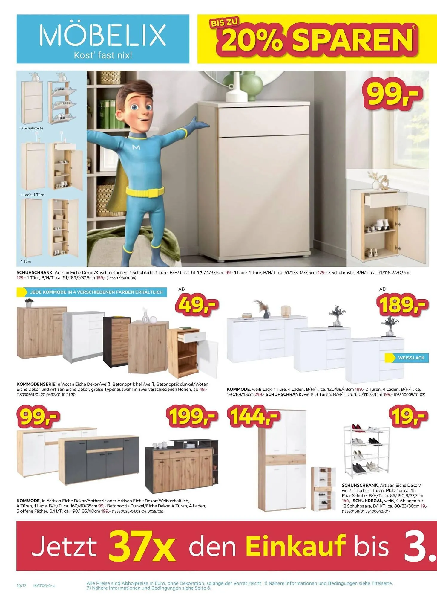 Möbelix Prospekt von 24. Februar bis 2. März 2026 - Flugblätt seite  16