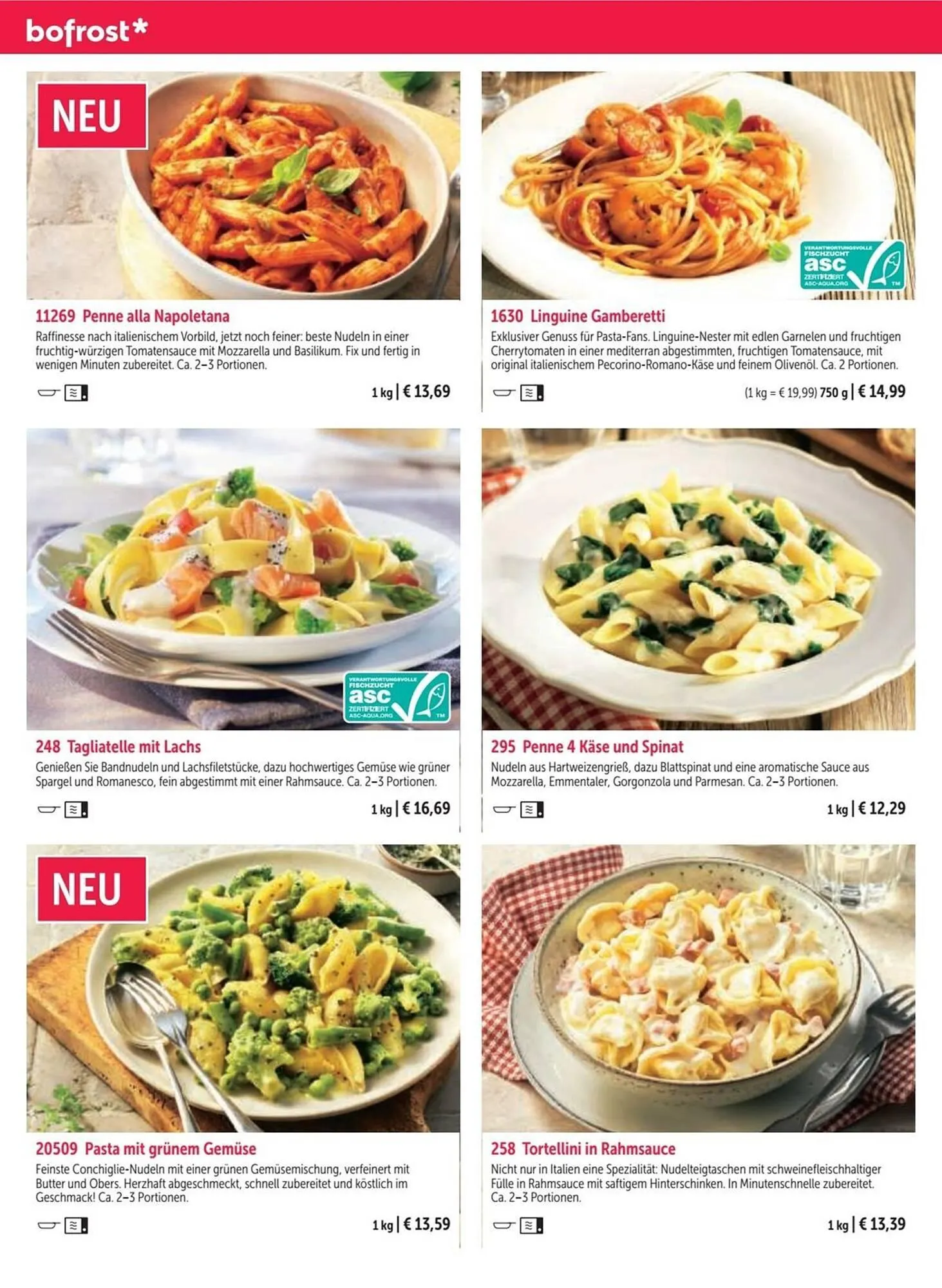 Bofrost Katalog von 13. September bis 6. März 2026 - Flugblätt seite  100