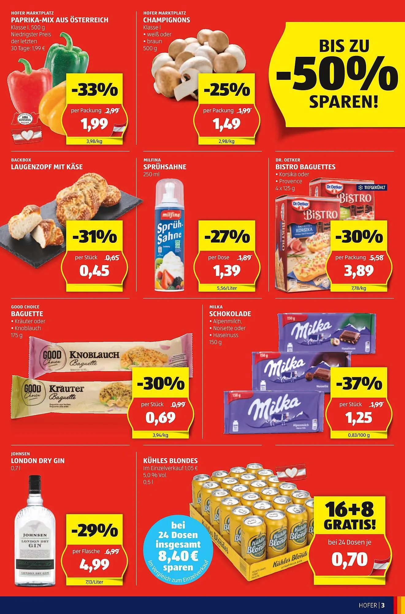 Hofer Flugblatt von 18. August bis 24. August 2023 - Flugblätt seite 3