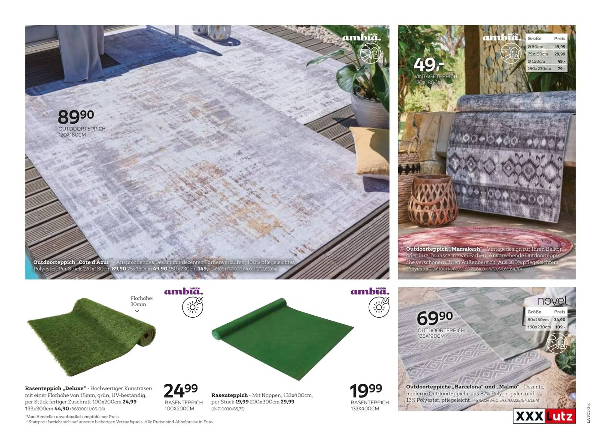 XXXLutz Flugblatt von 1. Juni bis 30. Dezember 2023 - Flugblätt seite 161
