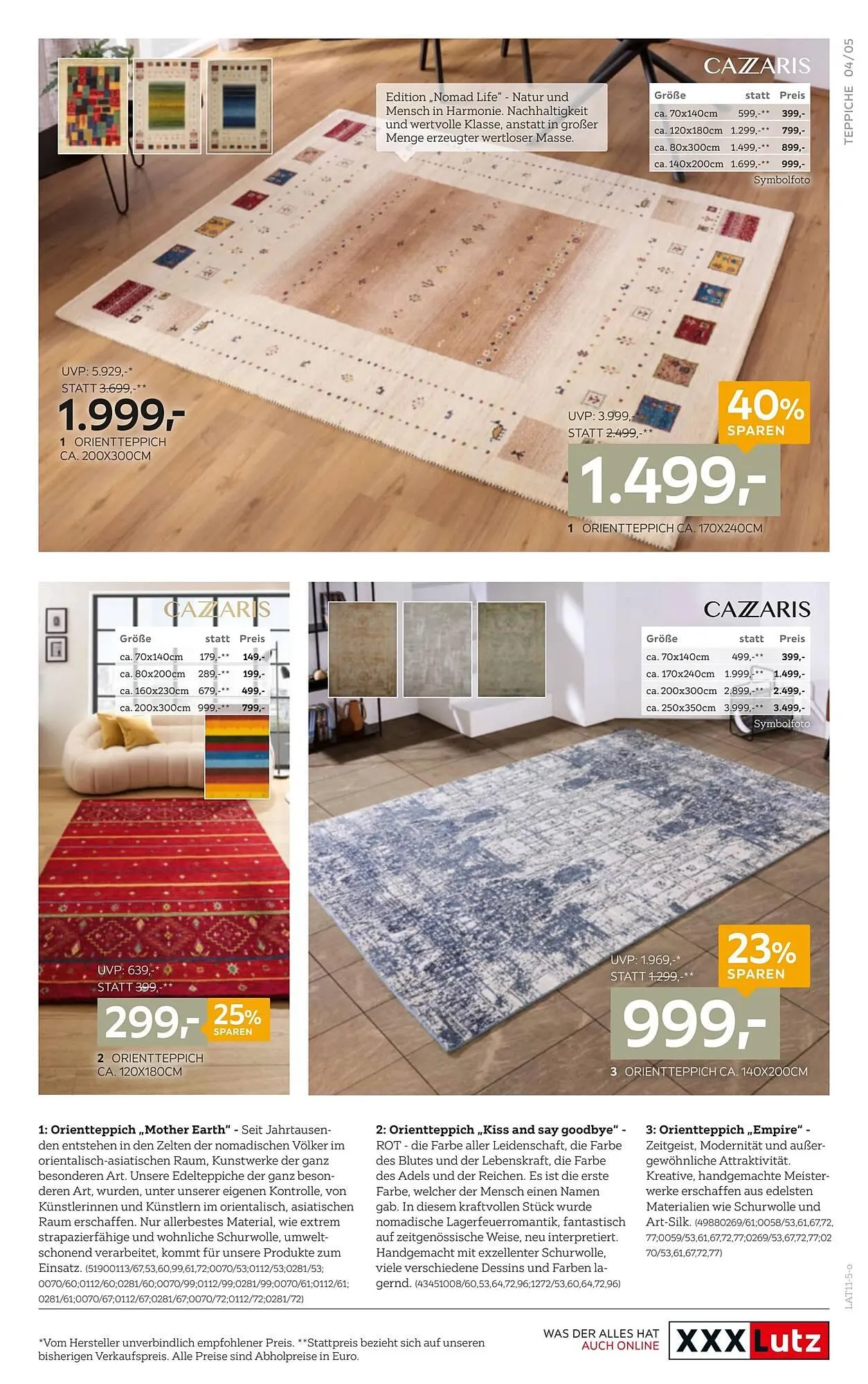 XXXLutz Prospekt von 4. November bis 18. November 2025 - Flugblätt seite 5