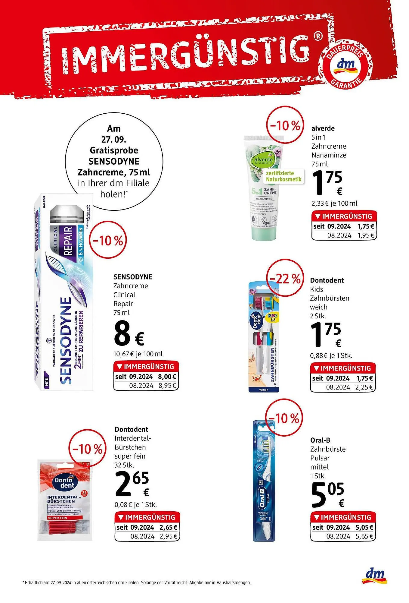 dm Flugblatt von 26. September bis 30. Oktober 2024 - Flugblätt seite 6