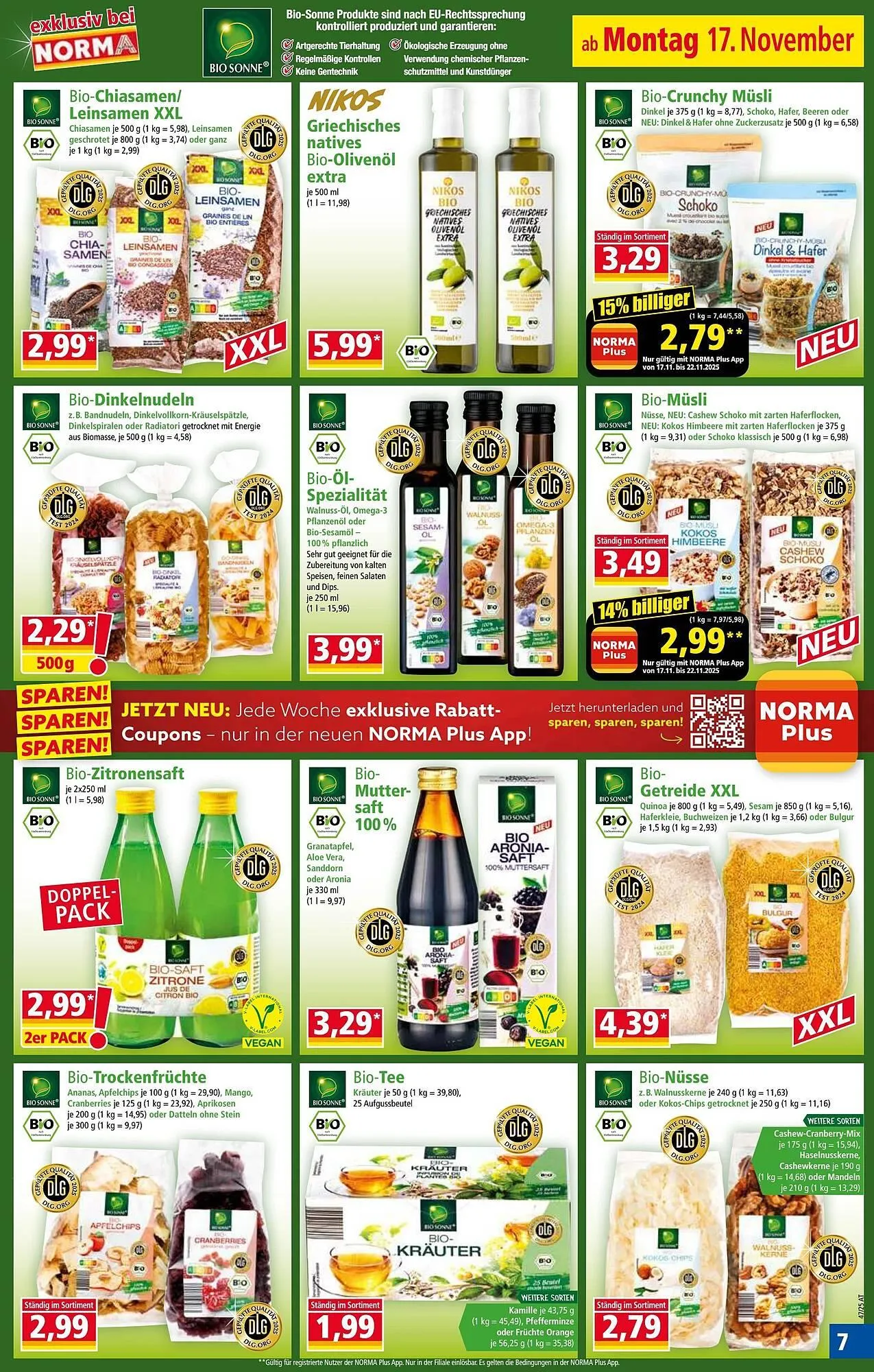 Norma Prospekt von 17. November bis 23. November 2025 - Flugblätt seite  7