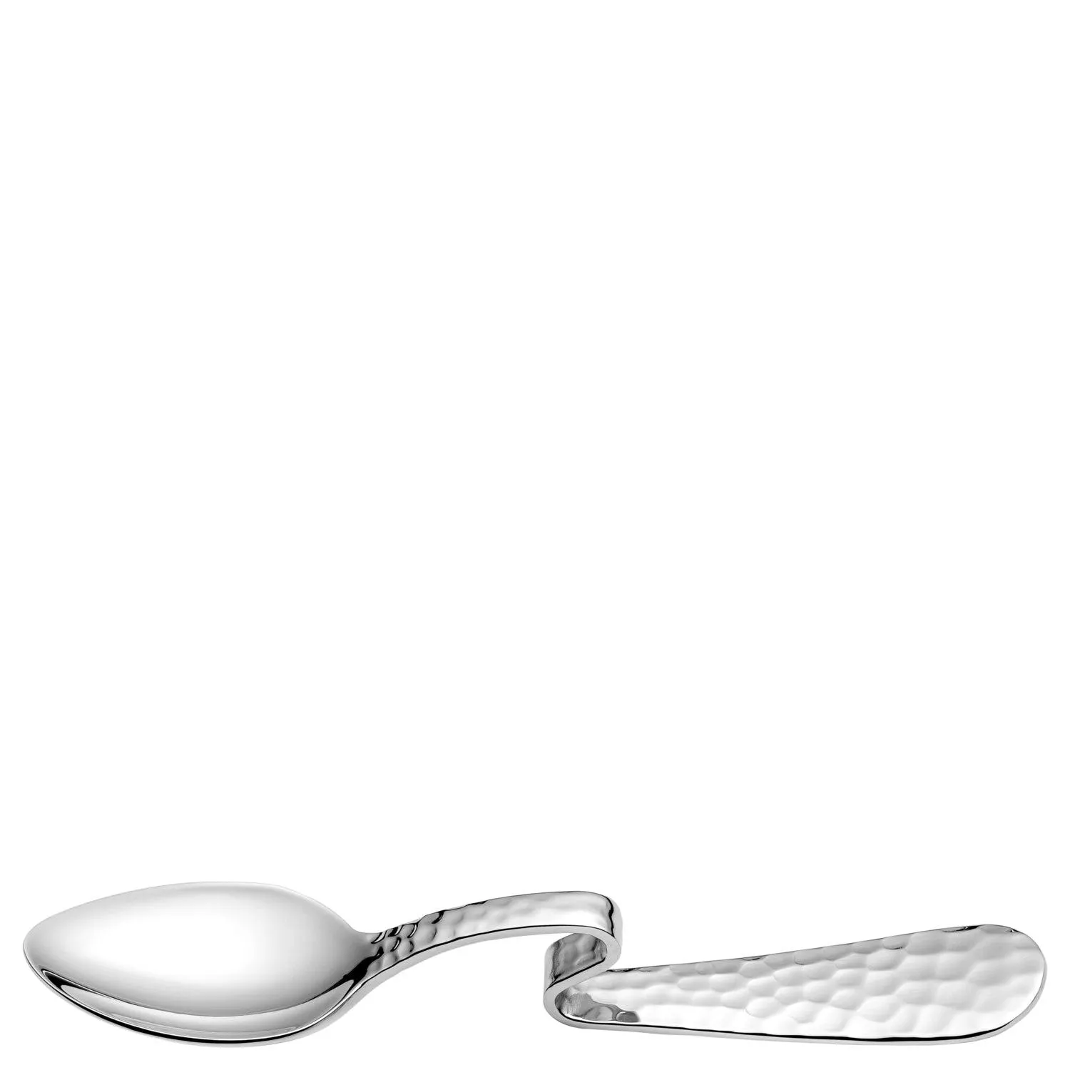 Espressolöffel MATERA 11 cm silber gebogen