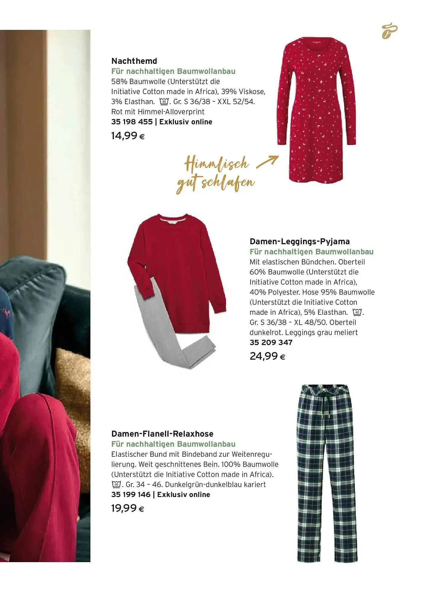 Tchibo Eduscho Flugblatt von 6. November bis 19. November 2025 - Flugblätt seite  35