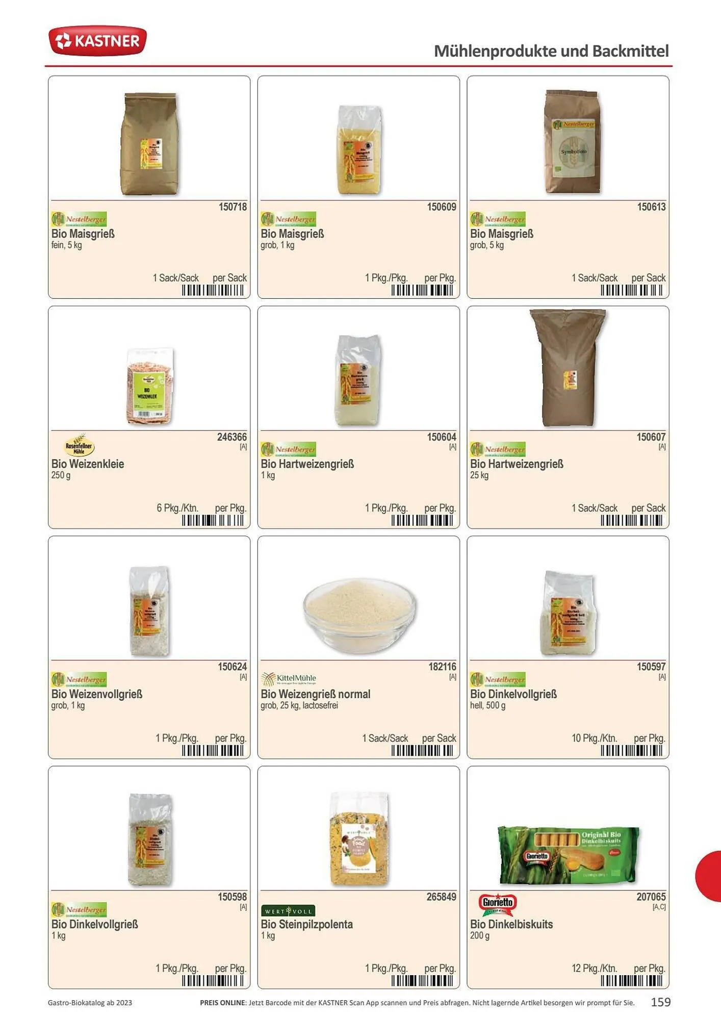 Kastner Flugblatt von 15. September bis 30. Dezember 2023 - Flugblätt seite  161