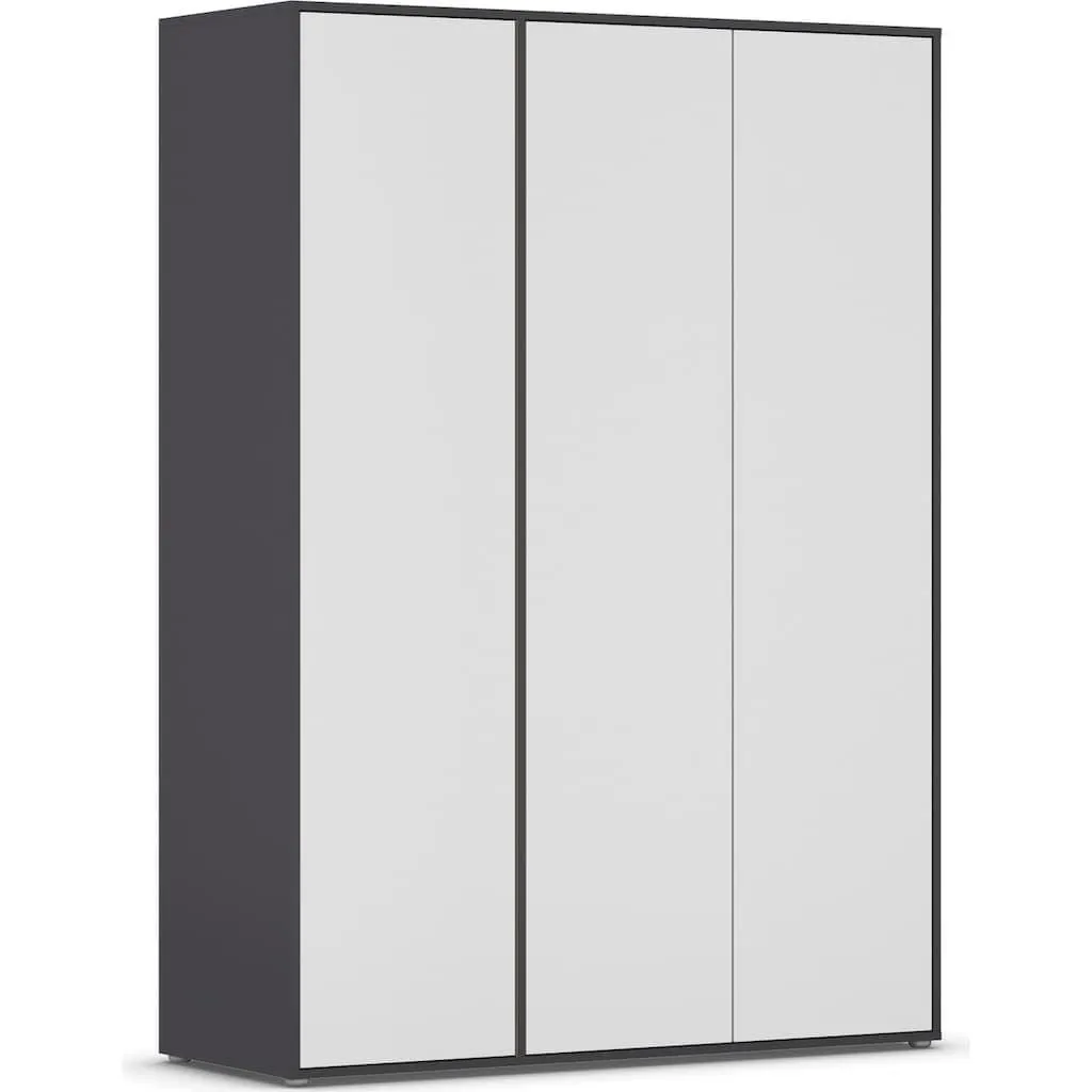 rauch Drehtürenschrank »Kleiderschrank Schrank Garderobe Wäscheschrank NABILA viel Stauraum« in 3 verschiedenen Ausstattungen BASIC/CLASSIC/PREMIUM, in 2 Breiten mit Push-to-Open Funktion TOPSELLER MADE IN GERMANY