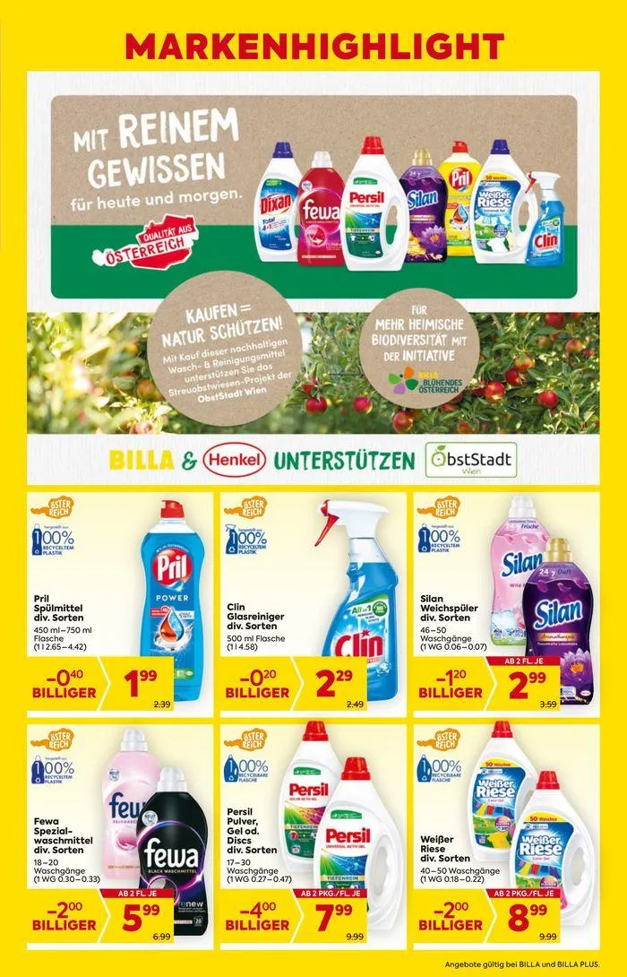 Billa flugblatt von 13. Juni bis 27. Juni 2024 - Flugblätt seite 15