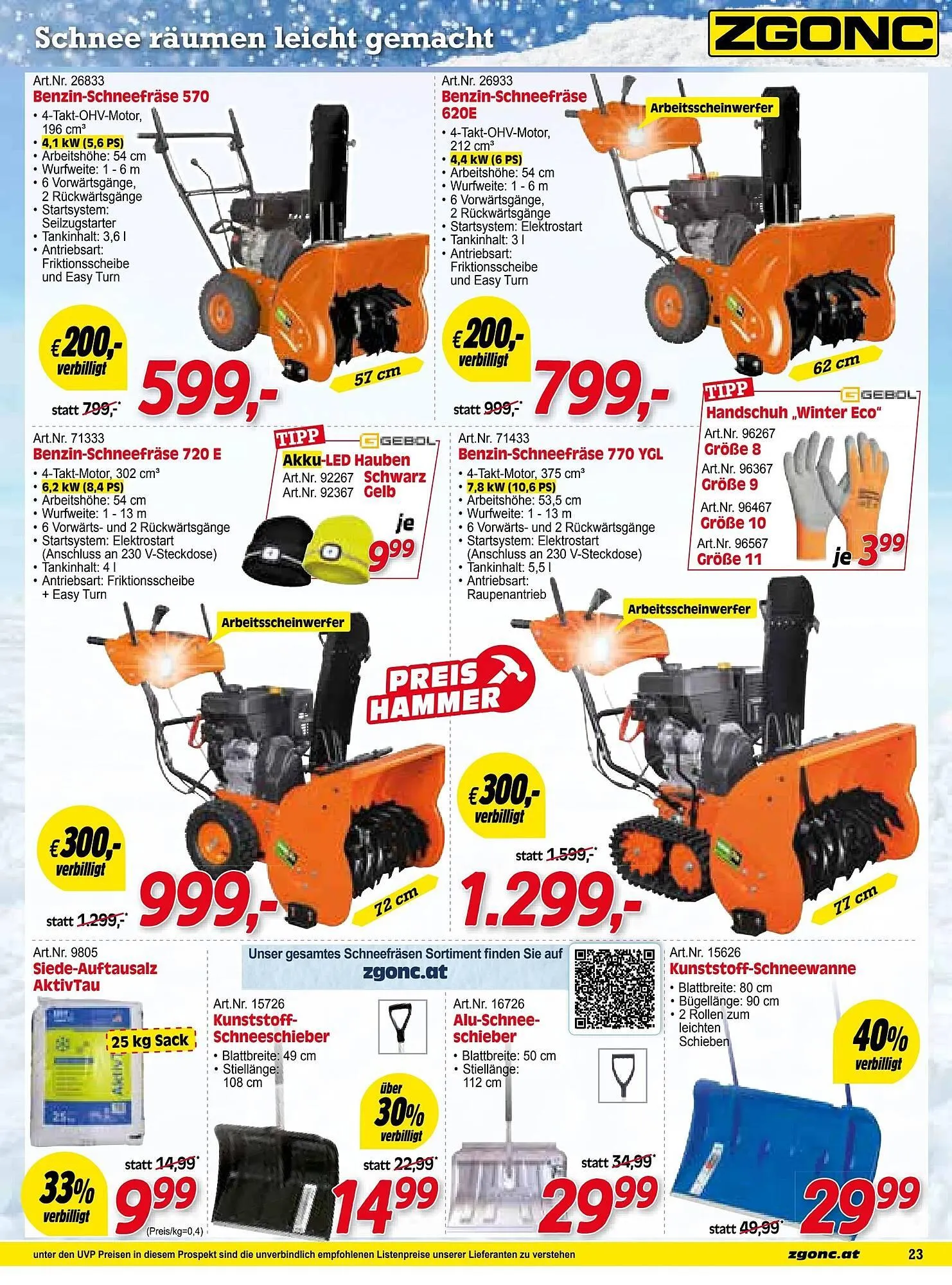 Zgonc Flugblatt von 13. November bis 30. November 2025 - Flugblätt seite 23