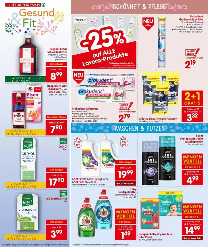 Exklusive Schnäppchen von 4. Februar bis 18. Februar 2025 - Flugblätt seite 10