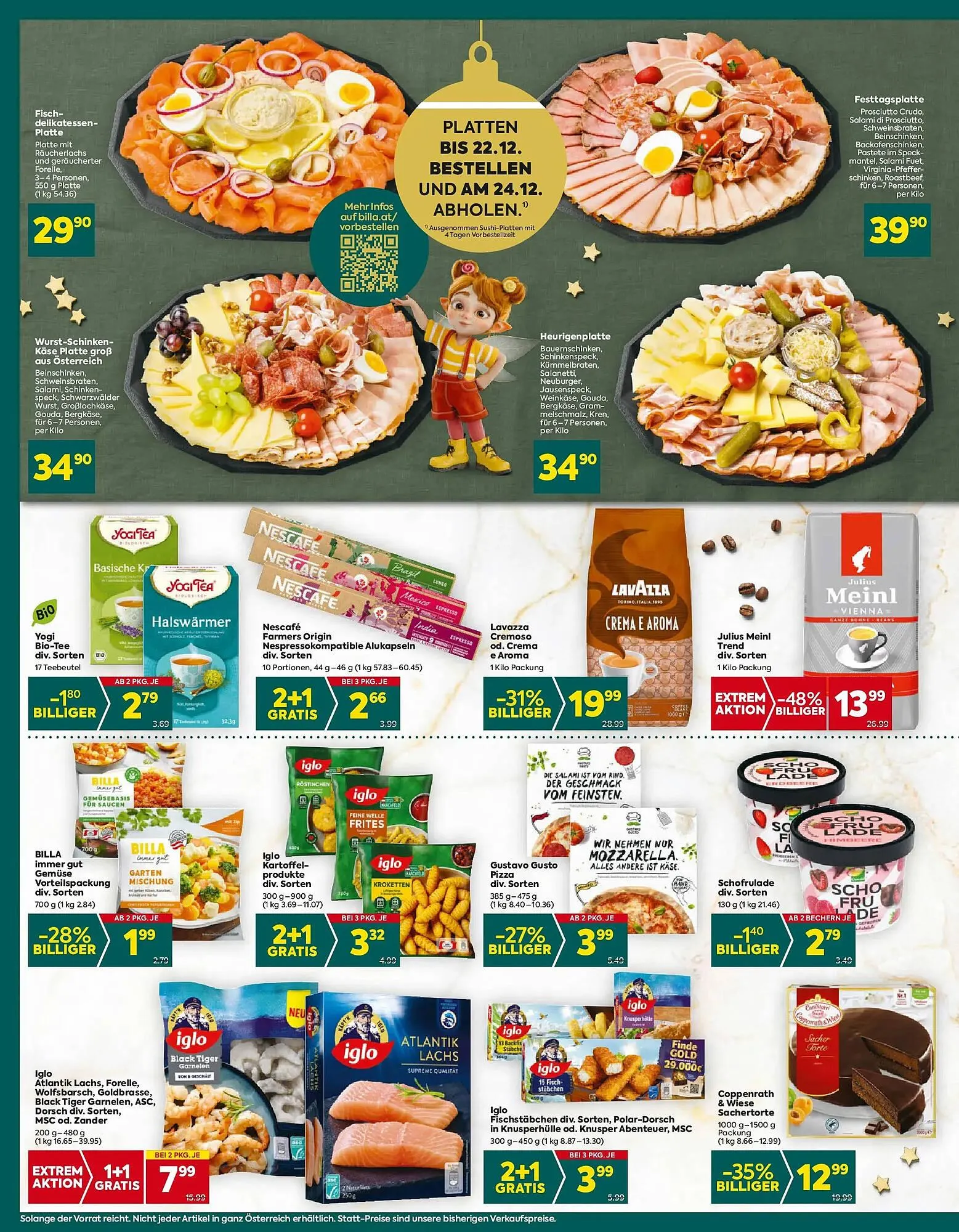 Billa Flugblatt von 18. Dezember bis 24. Dezember 2025 - Flugblätt seite  13