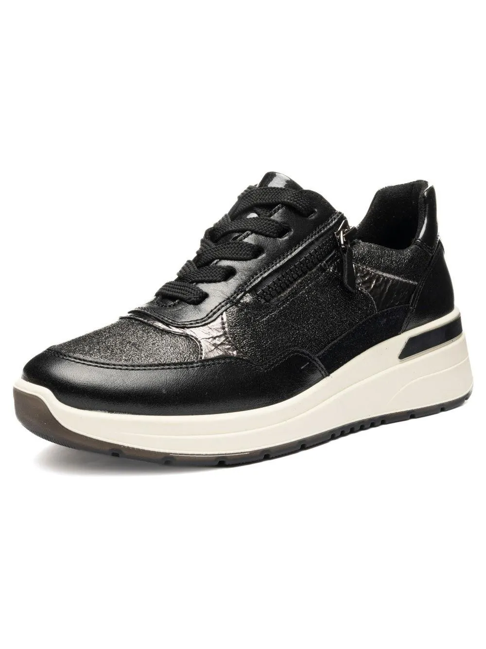 Sneaker Garda schwarz steel
