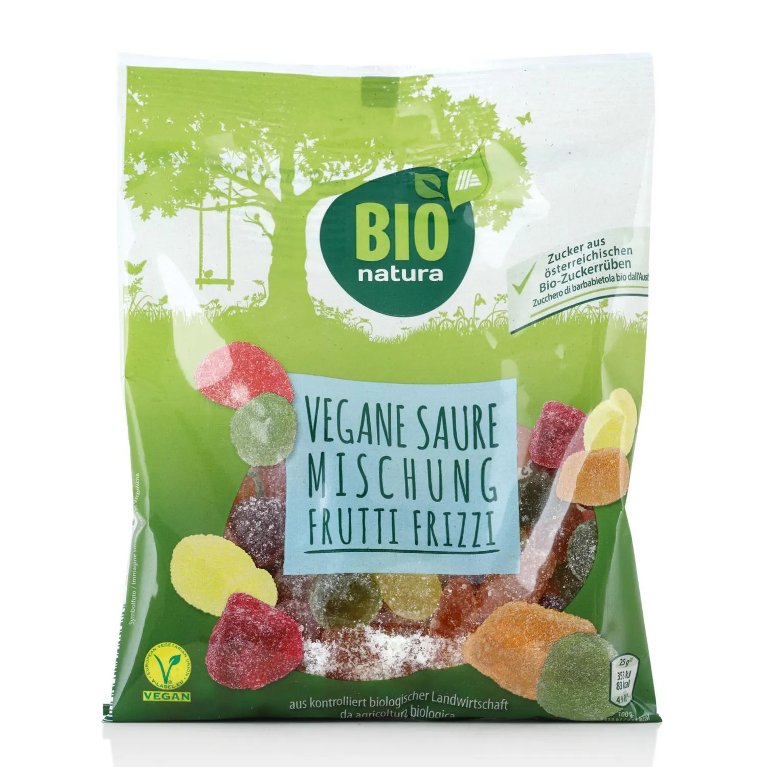 BIO NATURA BIO-Fruchtgummi, Saure Mischung