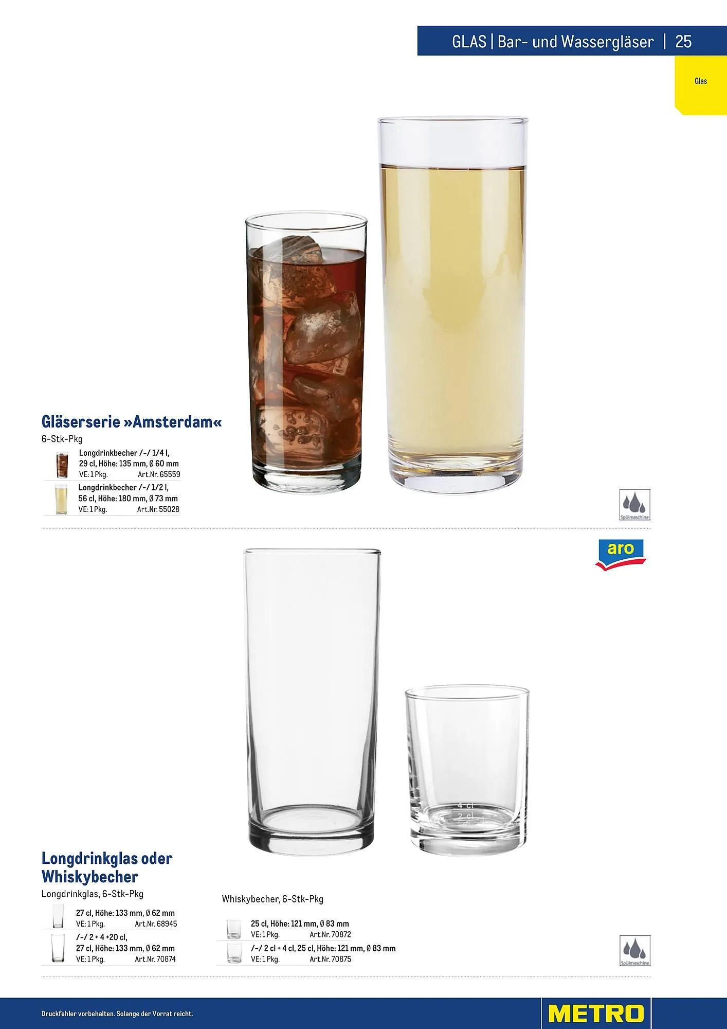 Metro Flugblatt von 25. März bis 31. Dezember 2026 - Flugblätt seite  25