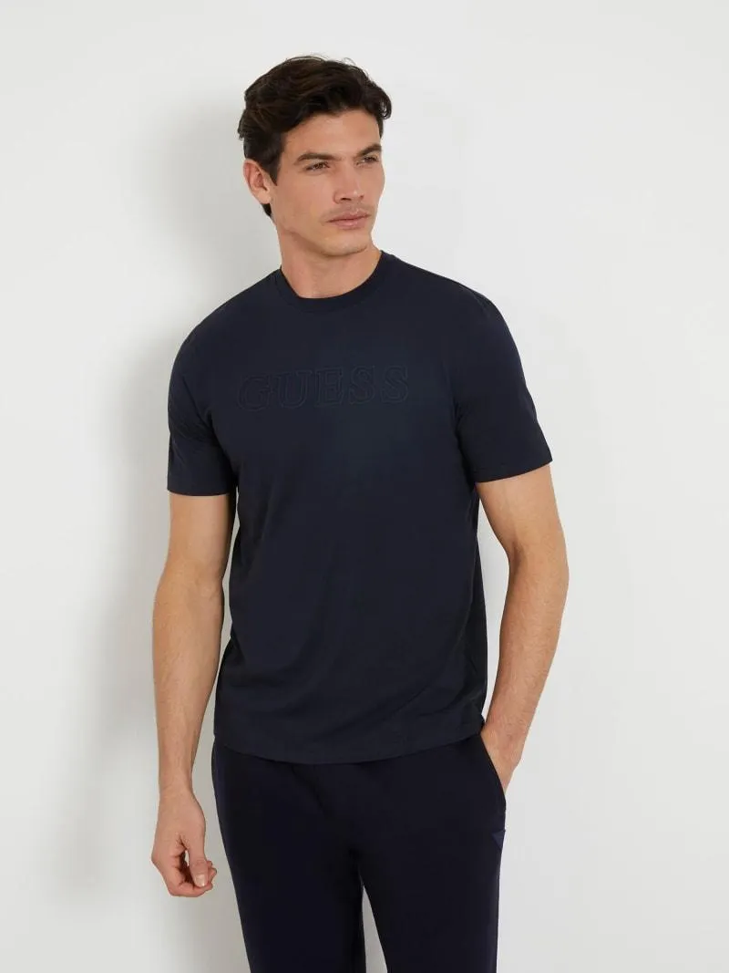 T-shirt mit frontlogo