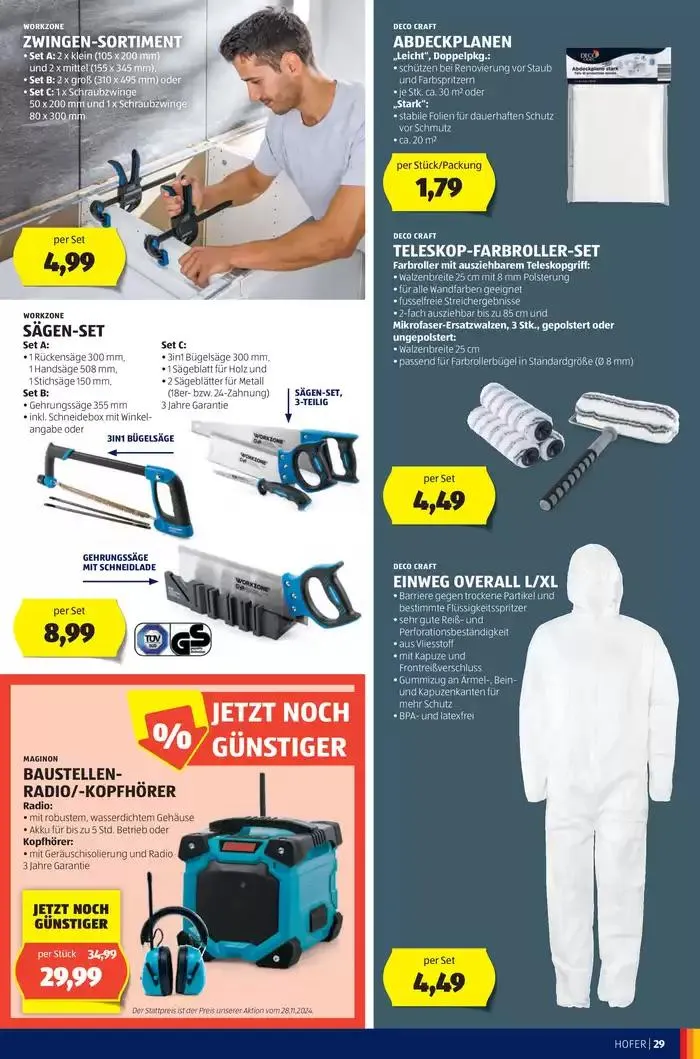 Blättern Sie online im HOFER Flugblatt von 31. Dezember bis 7. Jänner 2025 - Flugblätt seite 33